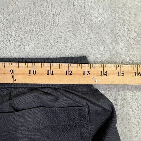 Pact Pants Mens XS Grey Chino Straight Elastic Waist Drawstring Organic Flex EUC - Picture 7 of 9